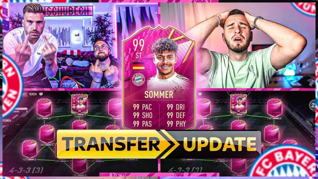 YouTube FIFA 22 Niklas WILLY Sommer BAYERN TRANSFER Squad Builder 1024x576 1