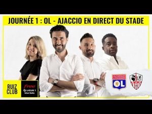 YouTube LIVE Libre Ligue 1 en direct dOL AC AJACCIO