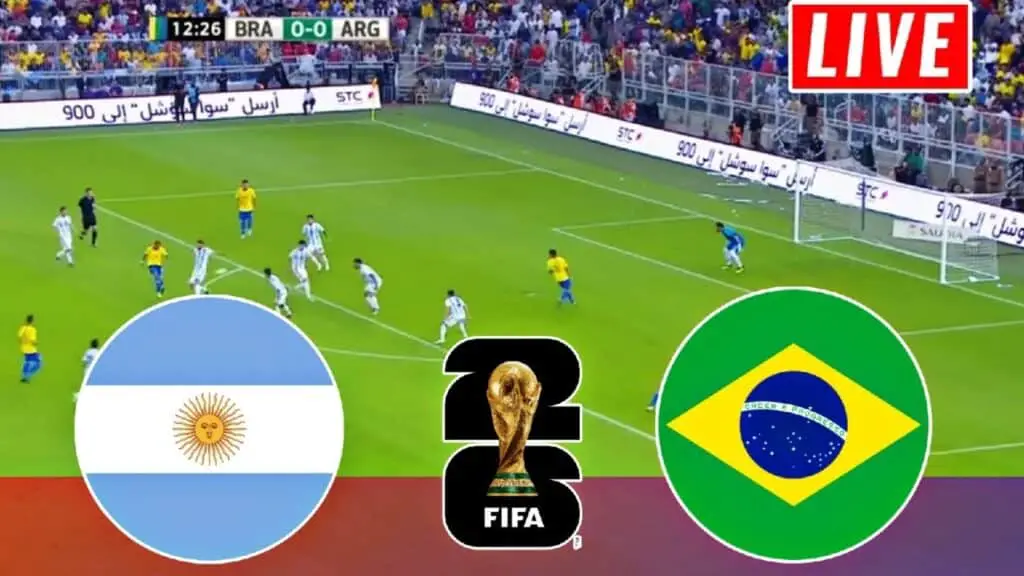 YouTube Argentine vs Bresil Football en direct Eliminatoires pour 1024x576 1
